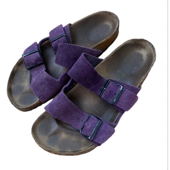 Birkenstock Shoes - Birkenstock Purple Arizona Sandals Size 8